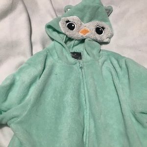 Adult owl onsie